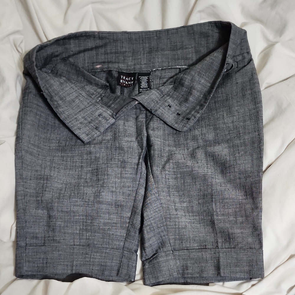 Tracy Evans Charcoal Shorts